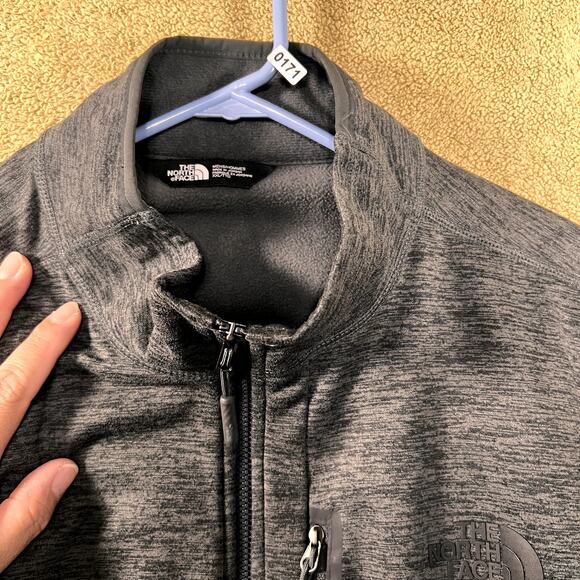 The North Face Apex Wind wall Soft Shell Jacket W/ USA Flag patch, Sz. XXL - Picture 10 of 10